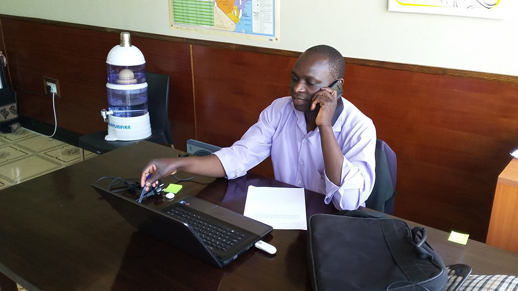 Ken Goli At Propel Office